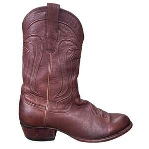 Tecovas Men’s The Cartwright Brown Leather Cowboy Boots Size 11 EE